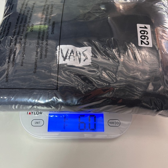 Vans Off The Wall Pullover Hoodie Black Size M Graphic Kangaroo Pocket Skate - Picture 9 of 9